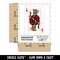 Water Bottle Sticker Set Skeleton King of Hearts Skull Playing Card Cute Waterproof Vinyl Stickers Pack Decal, Skateboard, Laptop, Car, Window, Bumper - 5 Pack